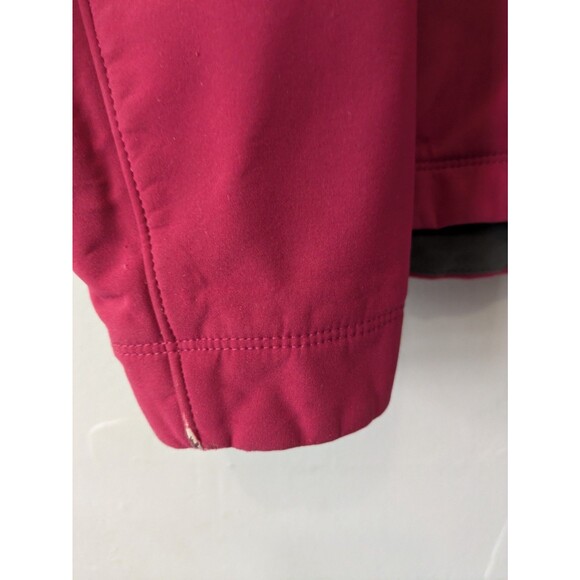 The North Face Jacket, TNF Apex Soft Shell bionic Coat, Red Women's XL, zip up - Picture 6 of 7